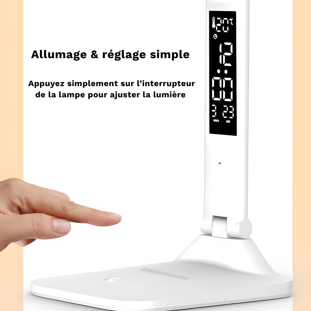 Lampe de bureau LED pliable tactile – VAKKO