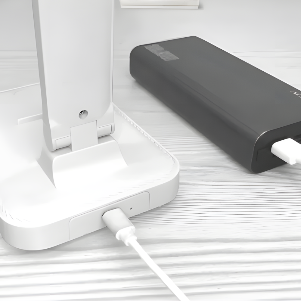 Lampe de bureau LED sans fil USB pliable et tactile - DIMANA