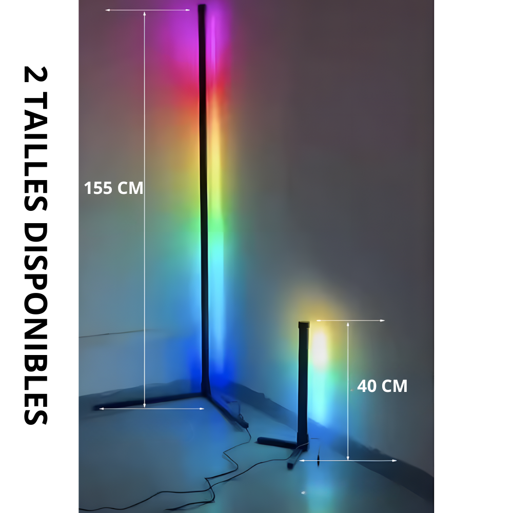 Lampe sur pied d’Ambiance RGB Connectée – LUSYNC