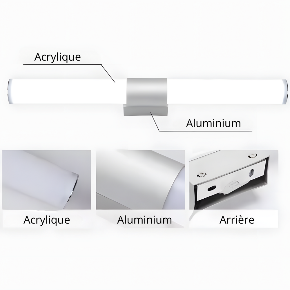 Lampe murale LED design moderne longue bande – JOYON