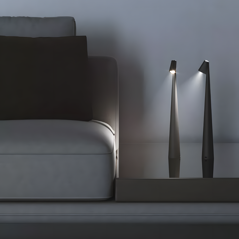 Lampe de chevet réglable LED rechargeable – LUXBERA