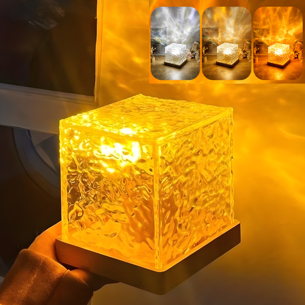 Lampe de chevet LED effet Aurore Boréale – AURORA