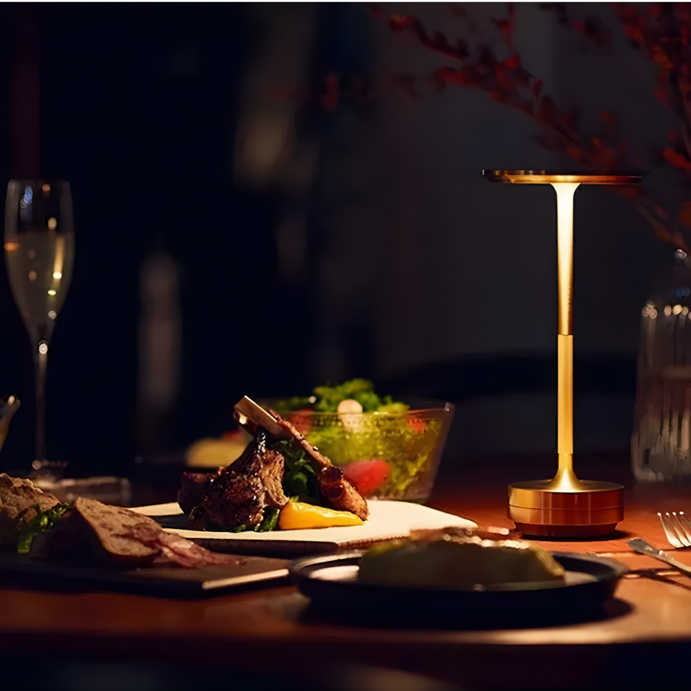 Lampe de chevet LED tactile rétro – ALLUMAT