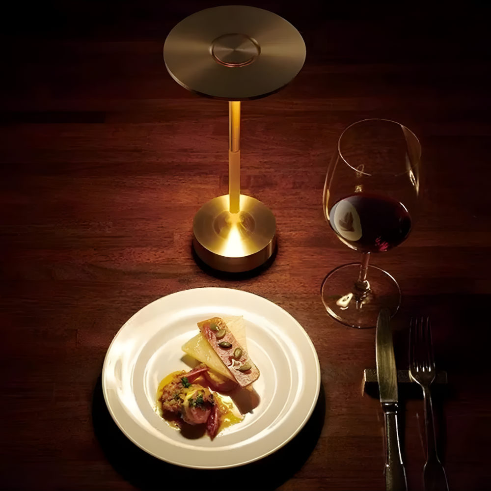 Lampe de chevet LED tactile rétro – ALLUMAT