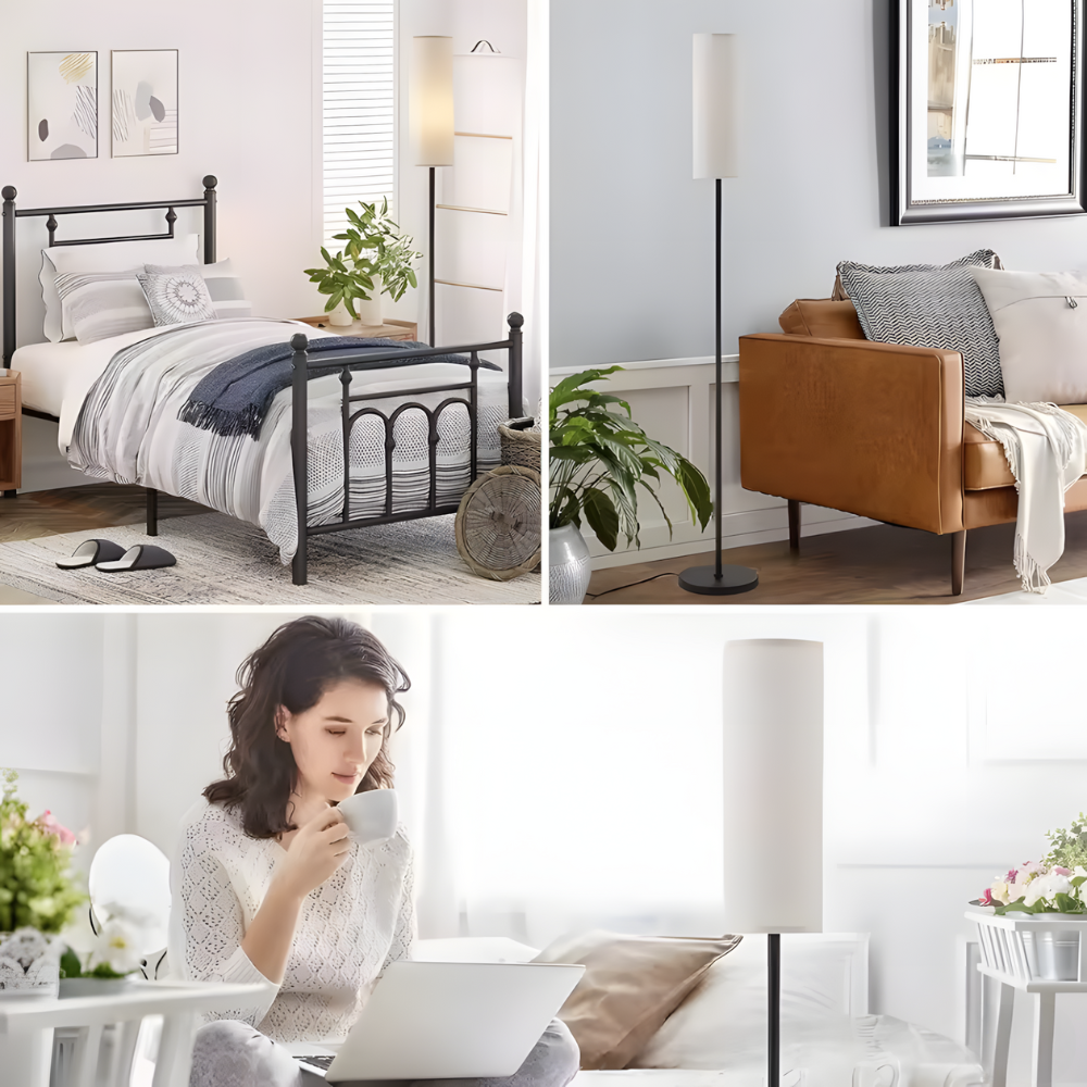 Lampe sur Pied Élégante & Moderne – LIVORA