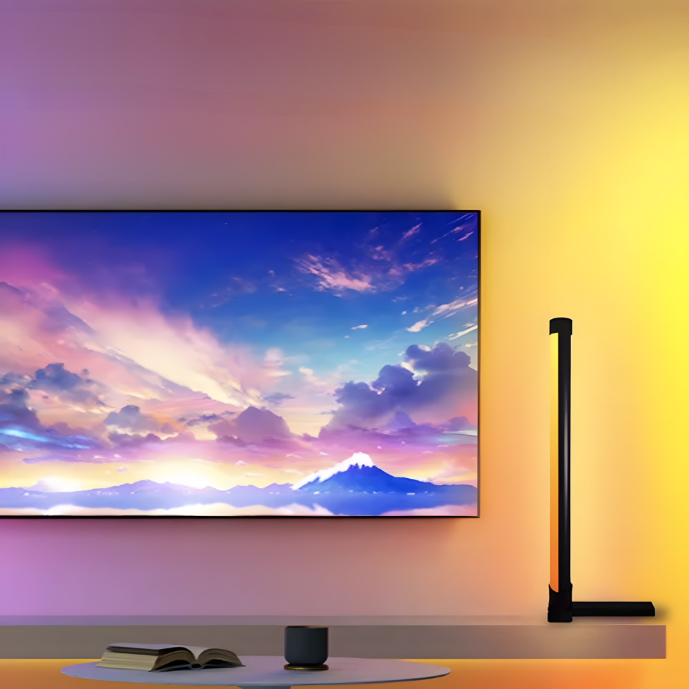 Lampe sur pied d’Ambiance RGB Connectée – LUSYNC