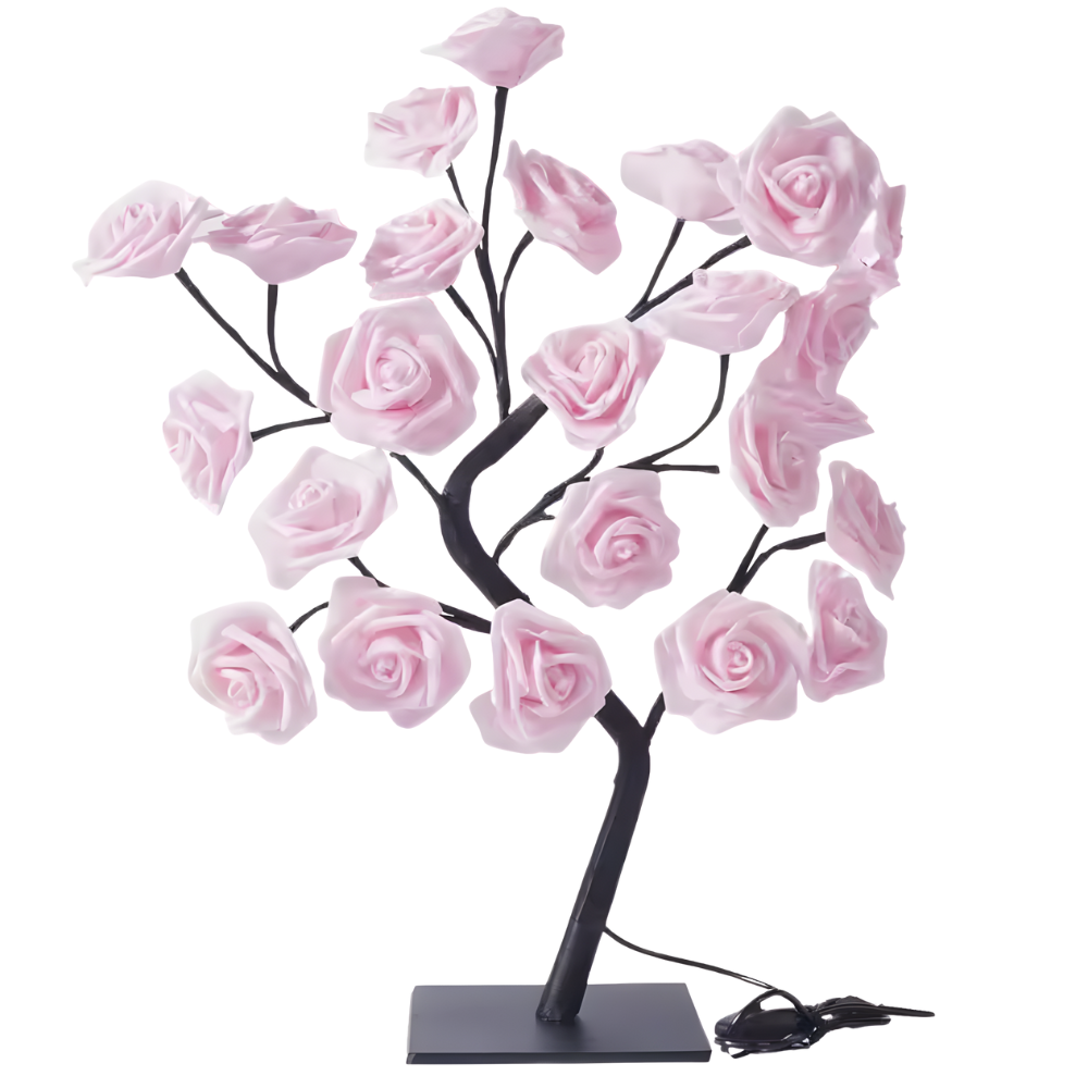 Lampe de chevet Arbre de Roses LED - LUMIROSE