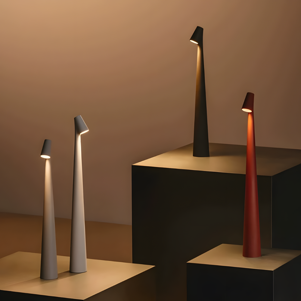Lampe de chevet réglable LED rechargeable – LUXBERA