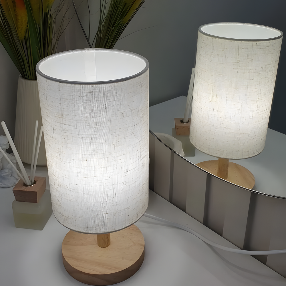 Lampe de chevet LED Style Chinois Minimaliste – LINORA