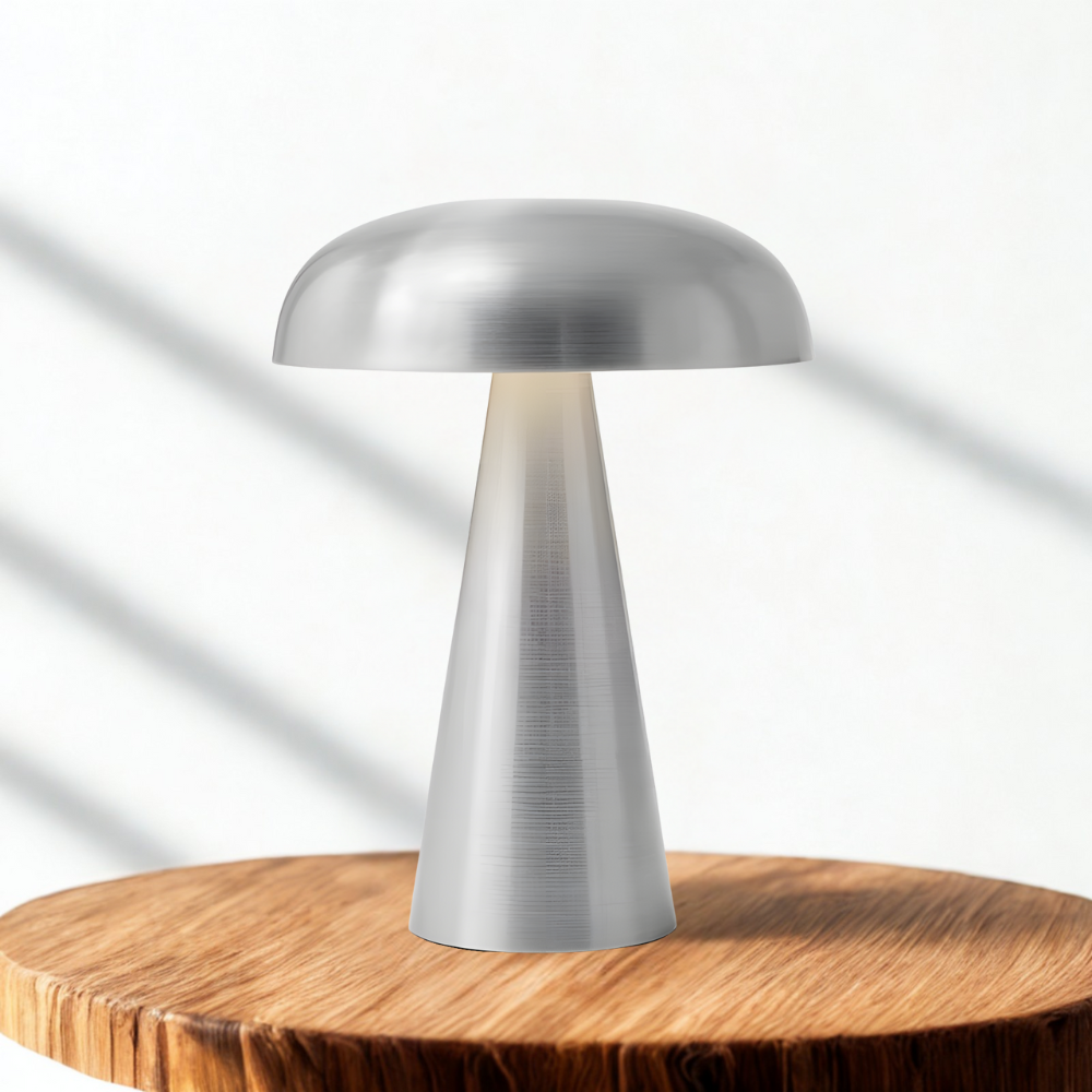 Lampe de chevet champignon LED tactile rétro rechargeable – MUSHARA