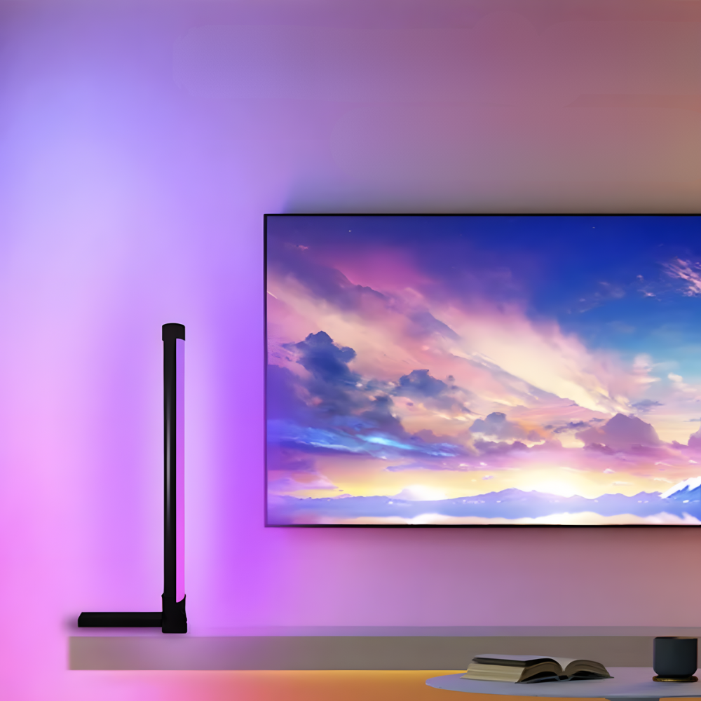 Lampe sur pied d’Ambiance RGB Connectée – LUSYNC
