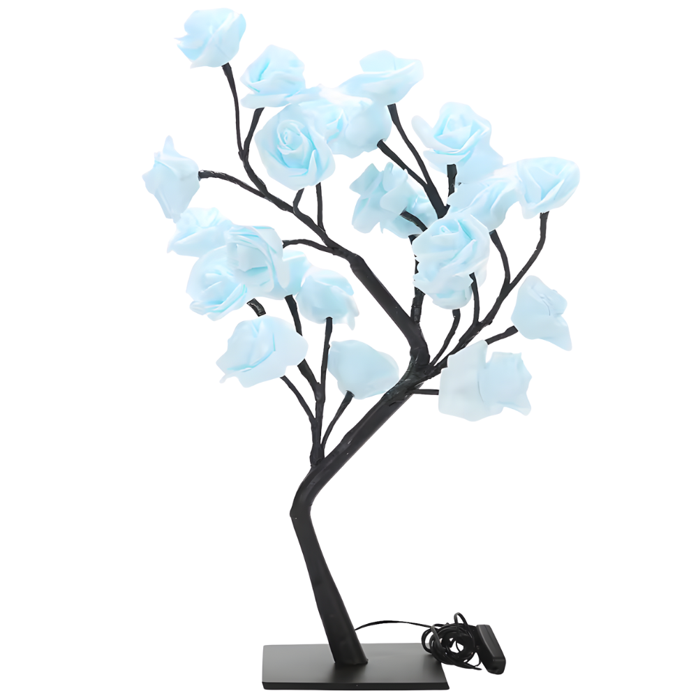 Lampe de chevet Arbre de Roses LED - LUMIROSE
