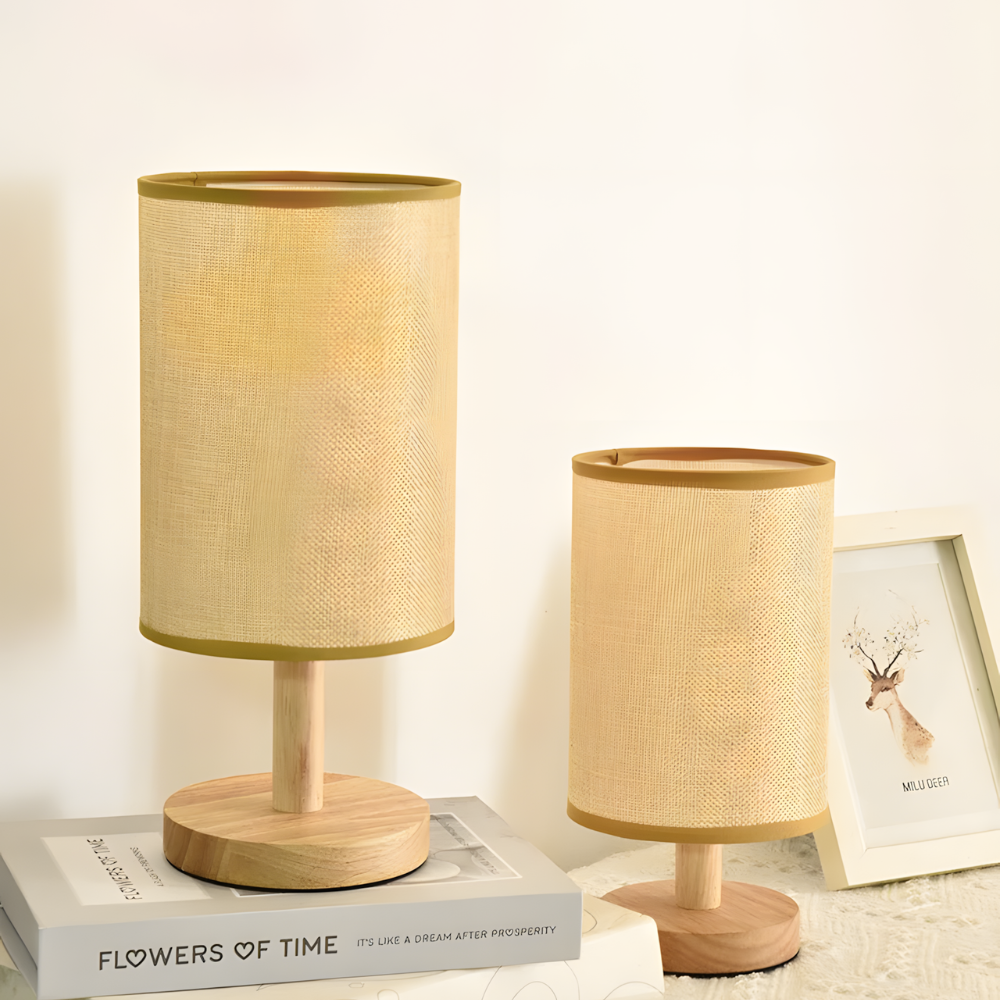 Lampe de chevet LED Style Chinois Minimaliste – LINORA