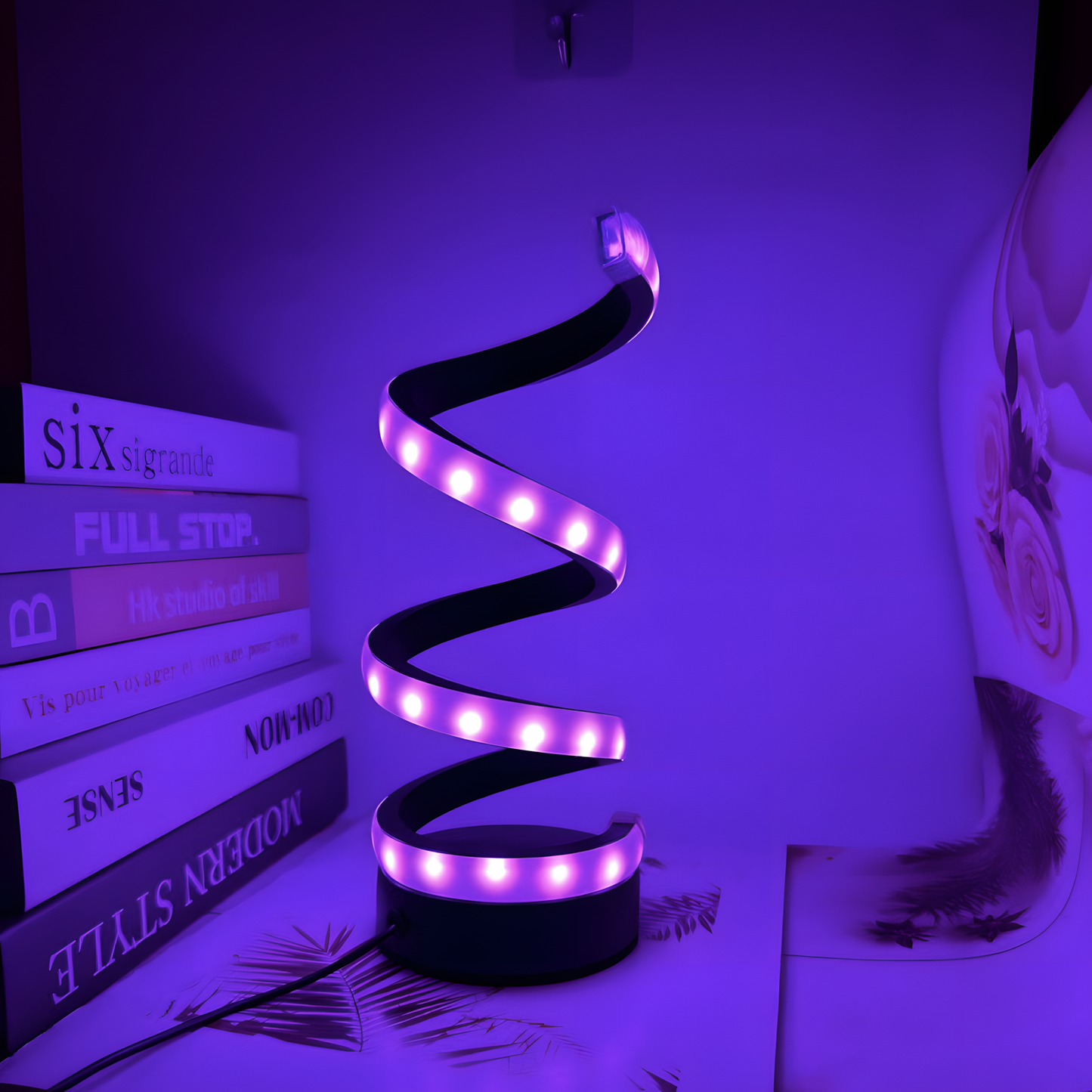 Lampe de bureau LED RGB design – SPIRA