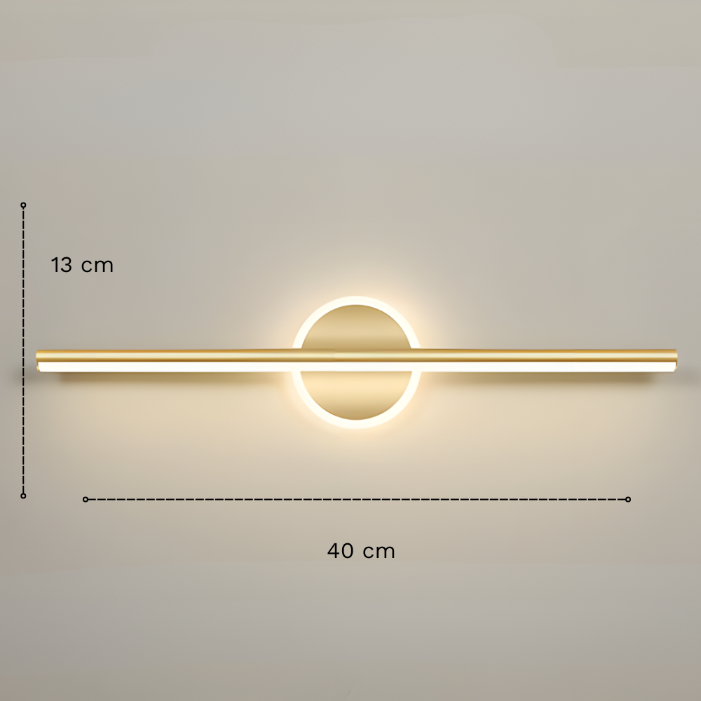 Lampe Murale LED applique pour salle de bain, salon éclairage moderne - LUXIA