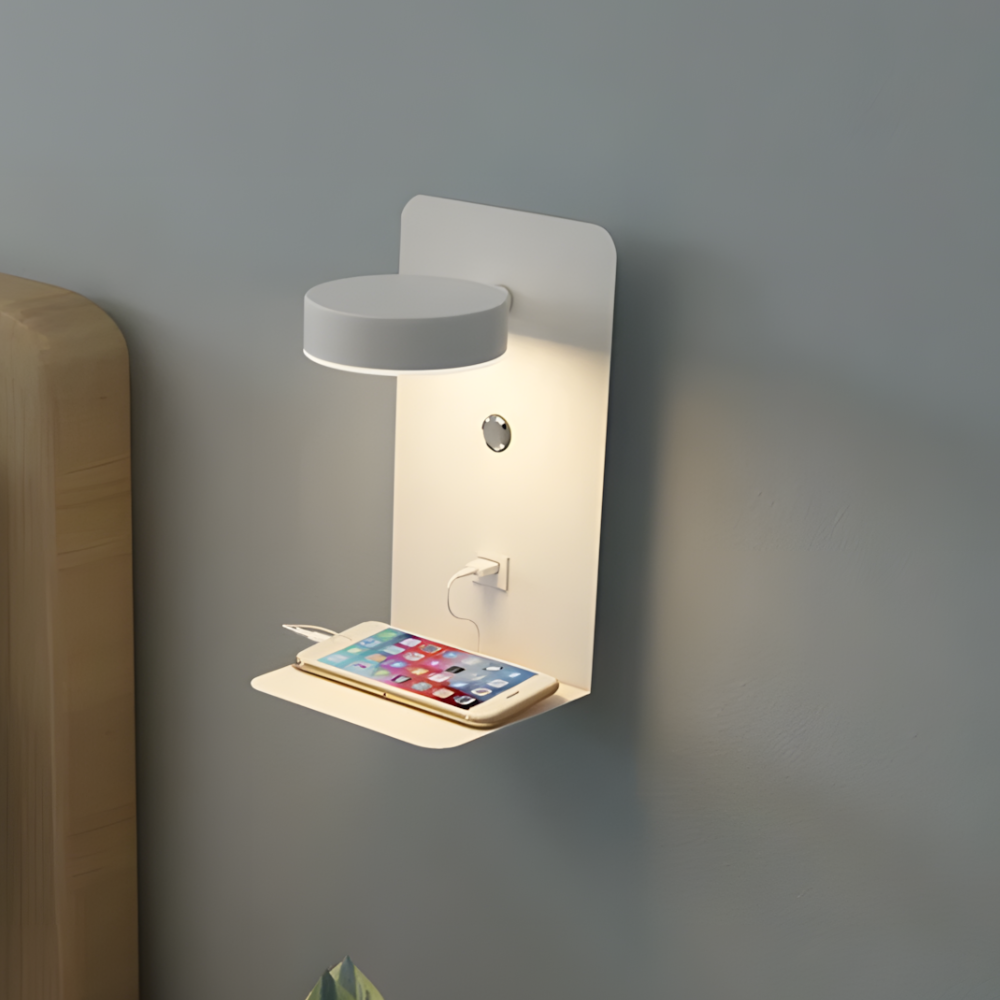Lampe murale LED applique avec port USB – NIKAVA