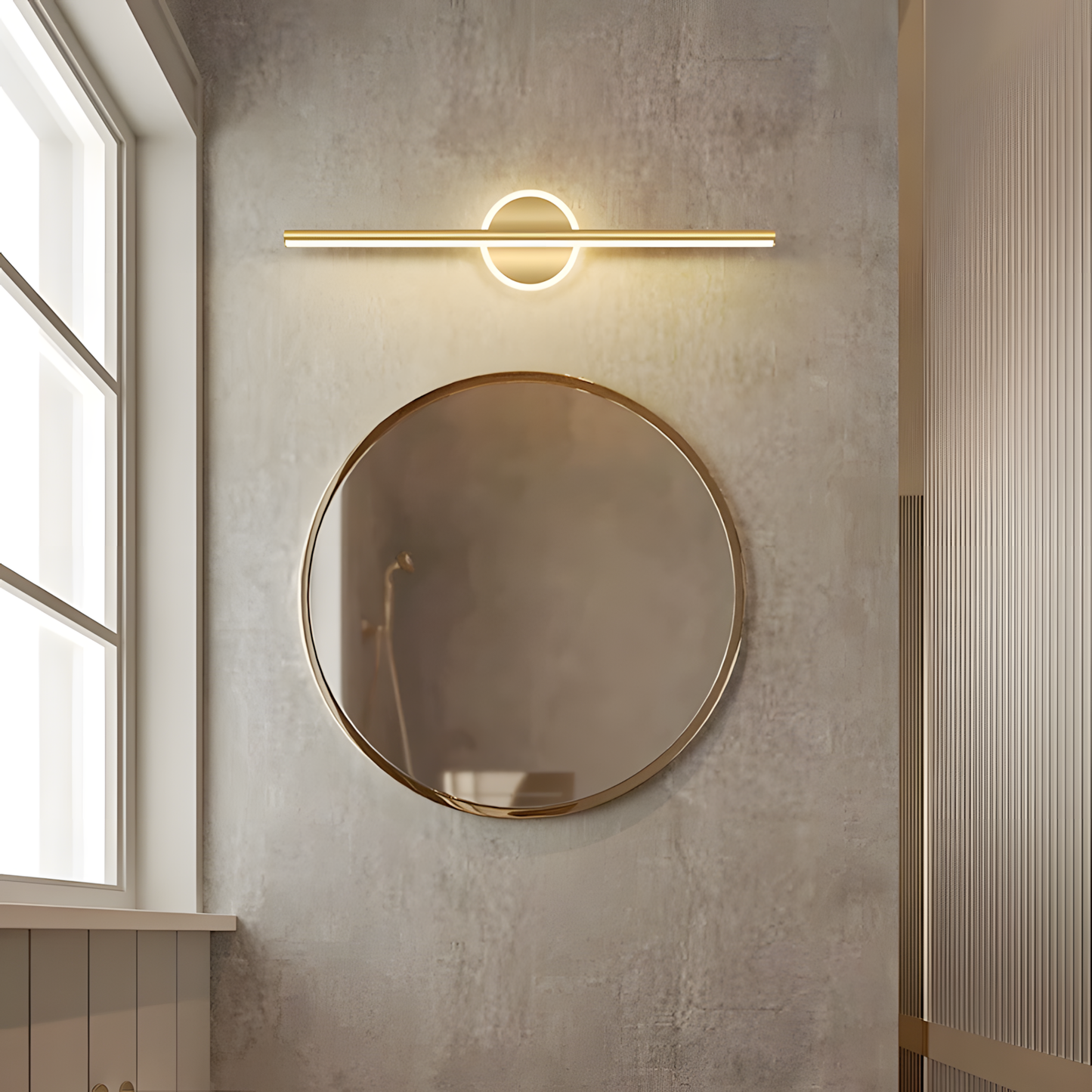 Lampe Murale LED applique pour salle de bain, salon éclairage moderne - LUXIA