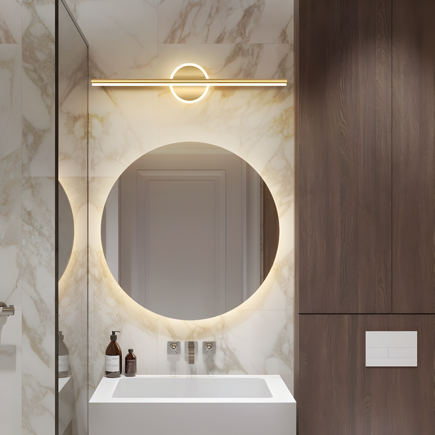 Lampe Murale LED applique pour salle de bain, salon éclairage moderne - LUXIA
