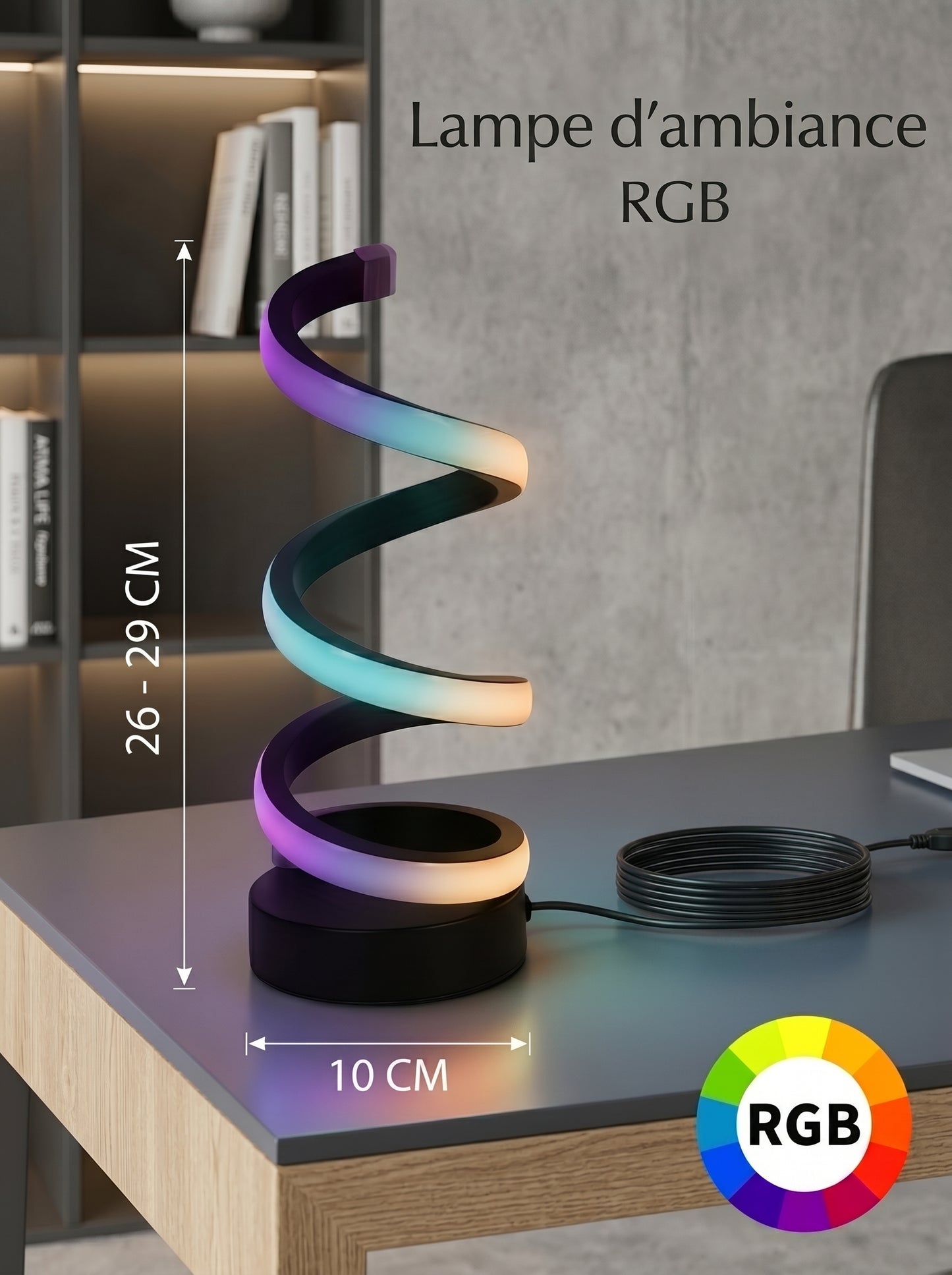 Lampe de Bureau Design - SPIRA