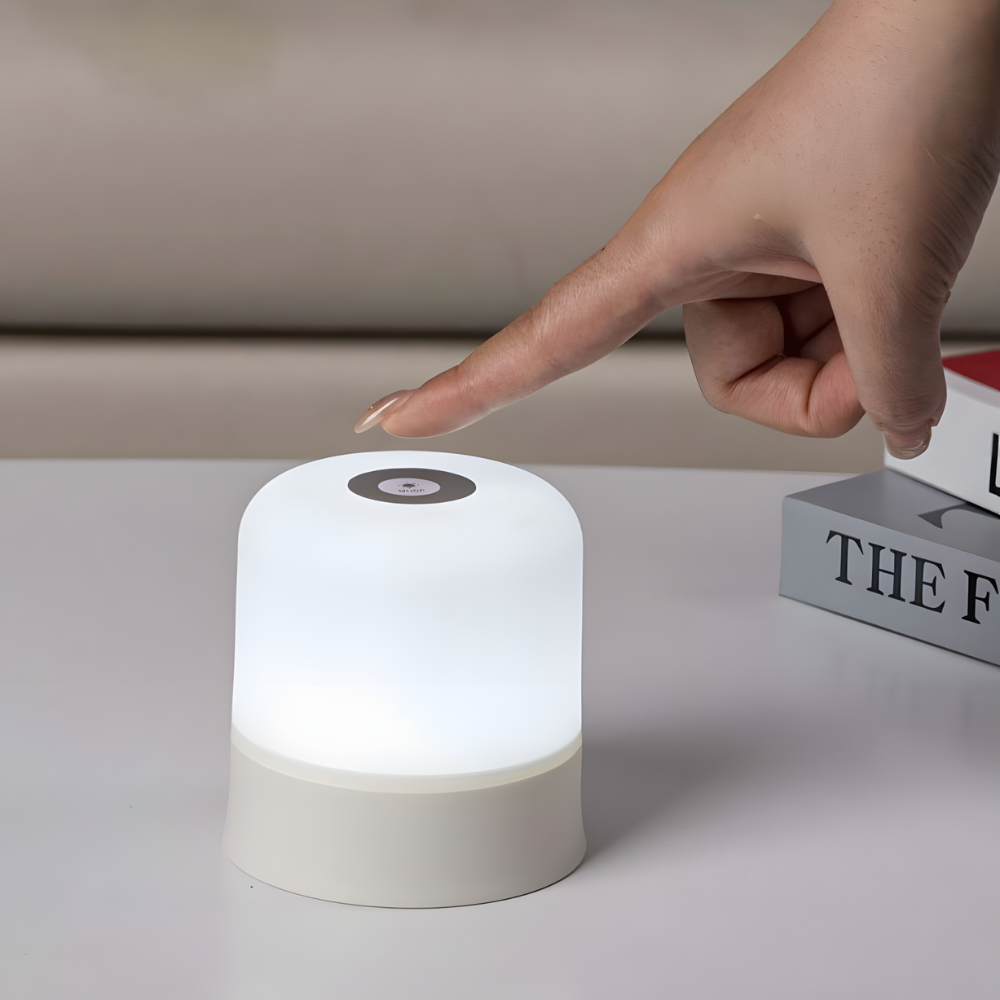 Lampe de chevet LED RGB Tactile & Rechargeable - LUMO