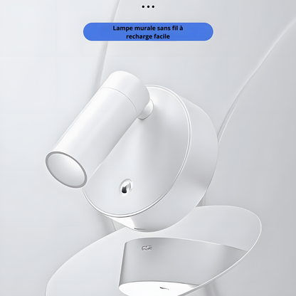 Lampe murale LED rechargeable magnétique tactile – LUMINAIR