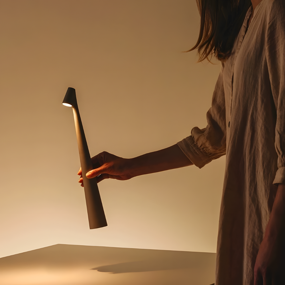 Lampe de chevet réglable LED rechargeable – LUXBERA
