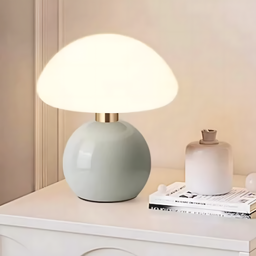 Lampe de chevet champignon moderne colorée – MORINA