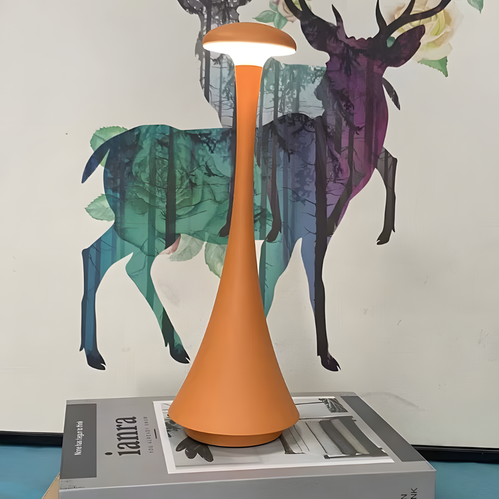Lampe de chevet moderne LED Champignon Rechargeable – MYSHIA