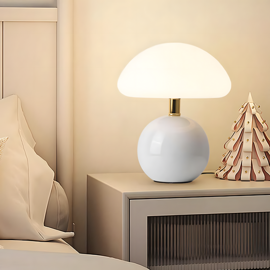Lampe de chevet champignon moderne colorée – MORINA