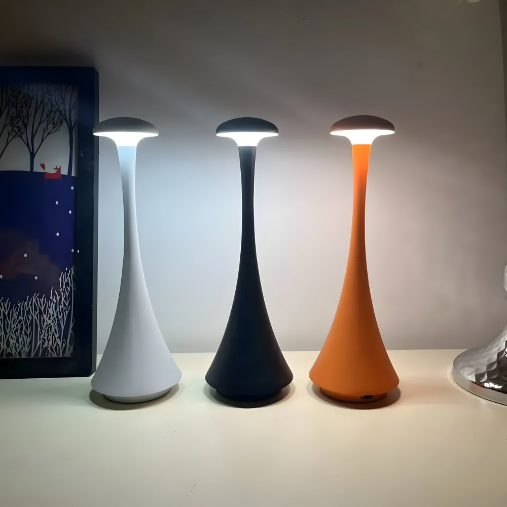 Lampe de chevet moderne LED Champignon Rechargeable – MYSHIA