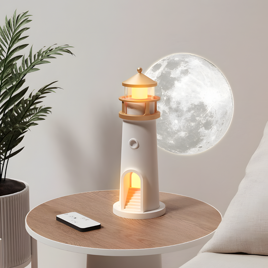 Lampe de chevet phare projecteur lune Bluetooth – SNOORA
