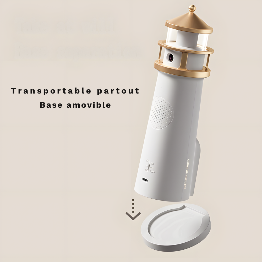 Lampe de chevet phare projecteur lune Bluetooth – SNOORA