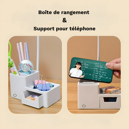 Lampe de Bureau LED Tactile Pliable USB Rechargeable - NORDLI