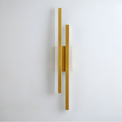 Lampe murale LED design cuivre et acrylique – LUNAYA