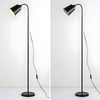 Lampe sur Pied Moderne Bras Flexible & LED Directionnelle - NOVALUM