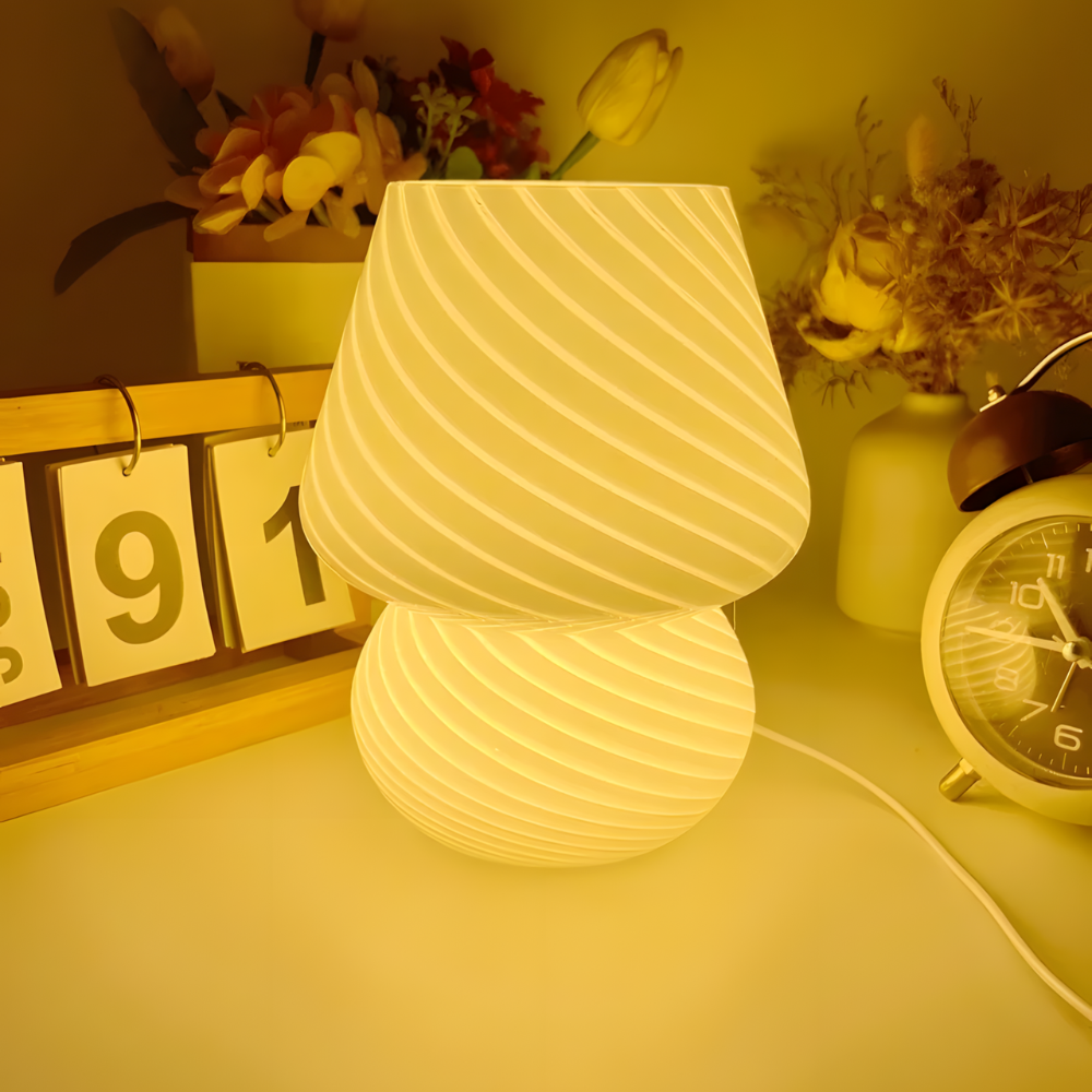 Lampe de Chevet Champignon Minimaliste – GLYMIA