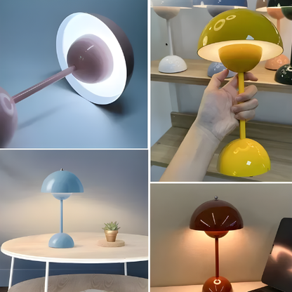 Lampe de Chevet Champignon LED USB Rechargeable - BLOOM