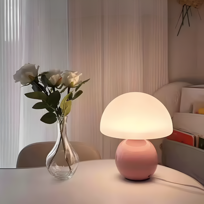 Lampe de chevet champignon moderne colorée – MORINA