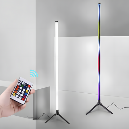 Lampe sur pied RGB d’angle style moderne – SHUSTAR