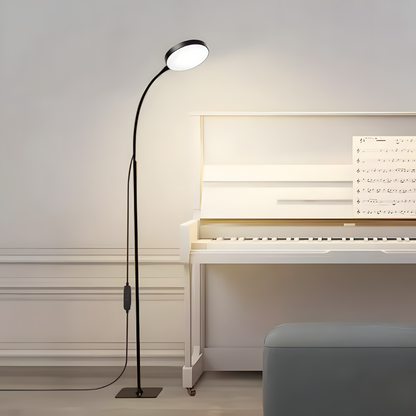 Lampe sur pied LED art déco - SOLARA