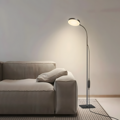 Lampe sur pied LED art déco - SOLARA