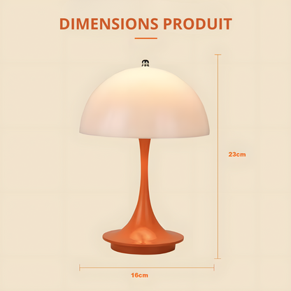 Lampe de chevet champignon nordique rechargeable – TOPWIN