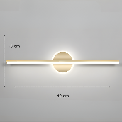 Lampe Murale LED applique pour salle de bain, salon éclairage moderne - LUXIA
