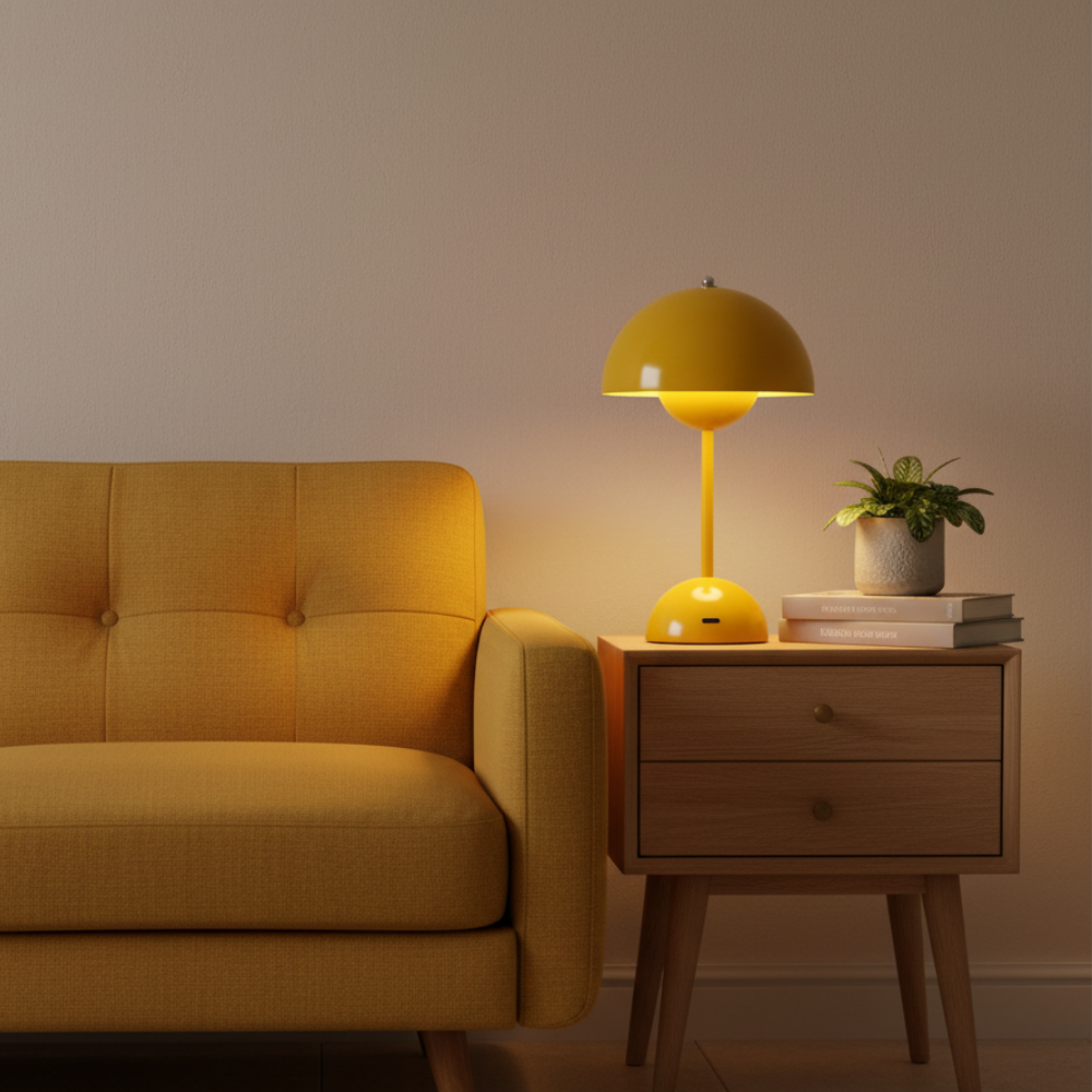 Lampe de Chevet Champignon LED USB Rechargeable - BLOOM