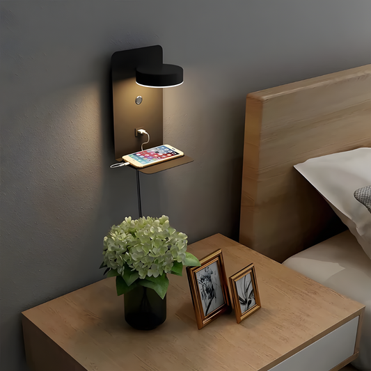 Lampe murale LED applique avec port USB – NIKAVA