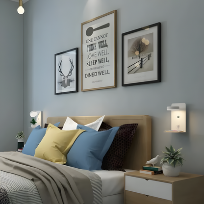 Lampe murale LED applique avec port USB – NIKAVA