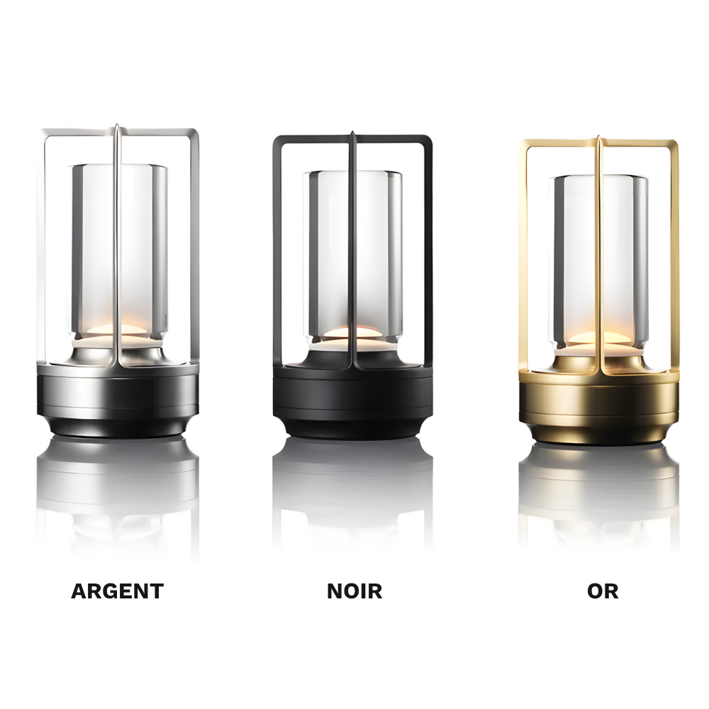 Lampe de Table LED Tactile Rechargeable – LUMÉA