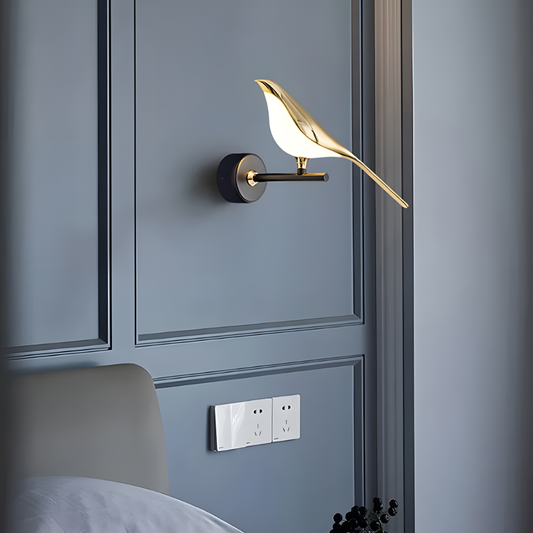 Lampe murale LED applique en forme oiseau nordique décorative – SKYRA