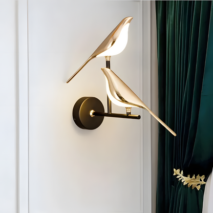 Lampe murale LED applique en forme oiseau nordique décorative – SKYRA