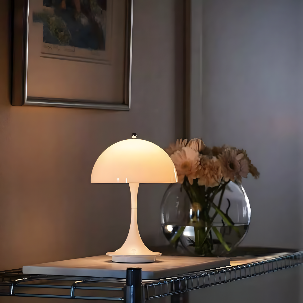 Lampe de chevet champignon nordique rechargeable – TOPWIN